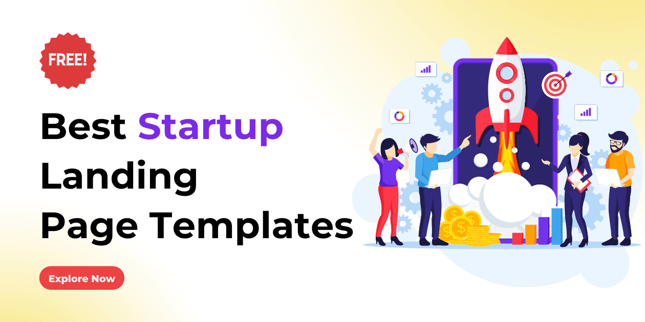 15+ Best Startup Landing Page Template For 2025 [ Free ]